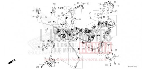 FAISCEAU DES FILS CMX500AR de 2024